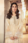 Unstitched MBROIDERED - Pearl White (BD-2304) - Maira Collections